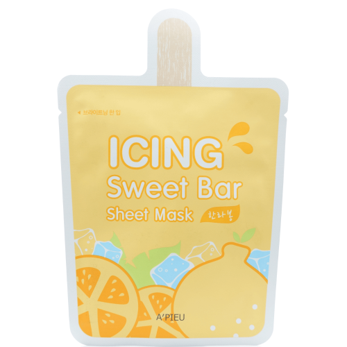 Тканевая маска для лица A'PIEU Icing Sweet Bar Sheet Mask Морозный цитрус.