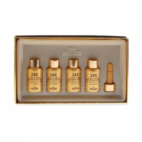 Эссенция с 24к золотом Urban Dollkiss Agamemnon 24K Gold 4Weeks Program Ampoule Kit