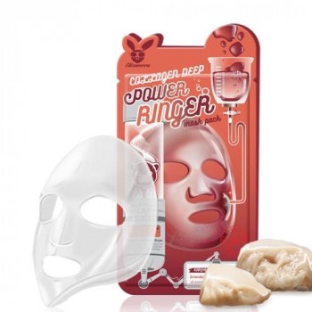 Тканевая маска для лица с Коллагеном COLLAGEN DEEP POWER Ringer mask pack, 10 шт