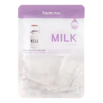 Тканевая маска с молочными протеинами, 23 мл, FarmStay