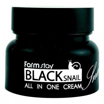 Восстанавливающий крем для лица с муцином черной улитки, 100 ml,Farmstay