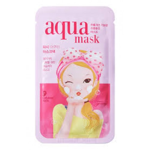 Маска для лица тканевая BUBBLE Tina Aqua Mask