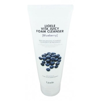 Пенка для умывания "Черника" Vita Juicy Foam Cleanser Blueberry