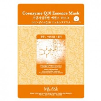 Маска тканевая коэнзим Coenzyme Q10 Essence Mask