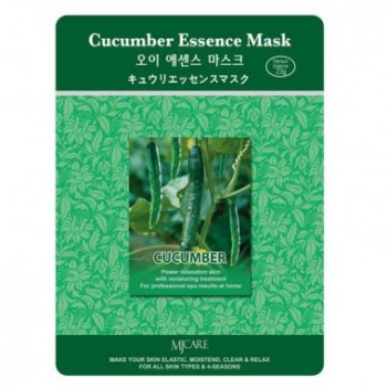 Маска тканевая огурец Cucumber Essence Mask