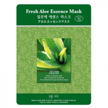 Маска тканевая алоэ Fresh Aloe Essence Mask