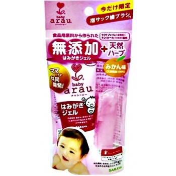 Зубная паста-гель для малышей SARAYA ARAU BABY 35 гр