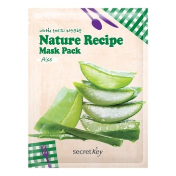 Маска тканевая алоэ Nature Recipe Mask Pack_Aloe