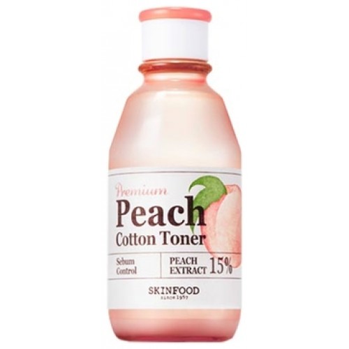 Тонер с экстрактом персика PREMIUM PEACH COTTON TONER