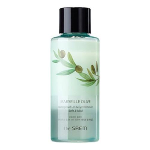 Средство для снятия макияжа MARSEILLE OLIVE Waterproof Lip & Eye Remover Safe & Mild