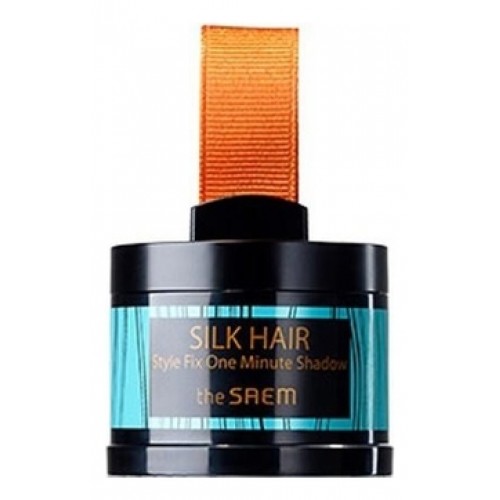 Фиксирующее оттеночное средство для волос Silk Hair Style Fix One Minute Shadow 02 Natural Brown