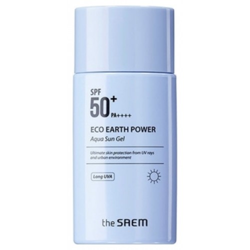 Крем-гель солнцезащитный SPF50 Eco Earth Power Aqua Sun Gel (N2)