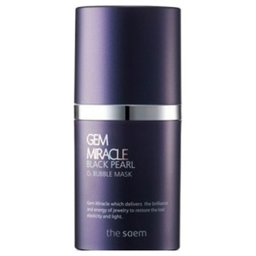 Маска кислородная с экстрактом жемчуга Gem Miracle Black Pearl O2 Bubble Mask