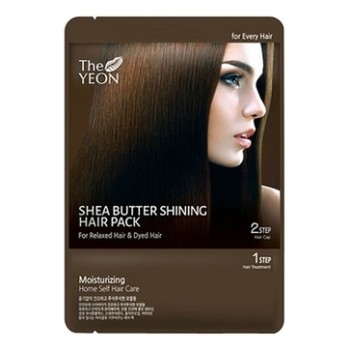 Маска для волос с маслом Ши Shea butter shining hair pack