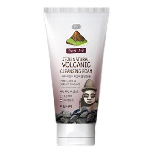 Пенка для умывания Jeju Natural Volcanic Cleansing Foam