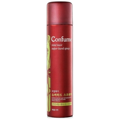 Лак для волос сильной фиксации Confume Total Hair Superhard Spray